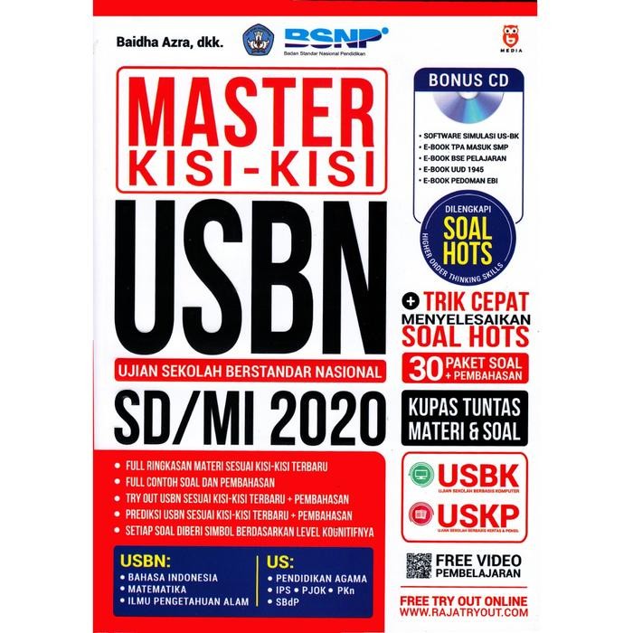 

Ready MASTER KISI-KISI USBN UJIAN SEKOLAH BERSTANDAR NASIONAL SD/MI 2020