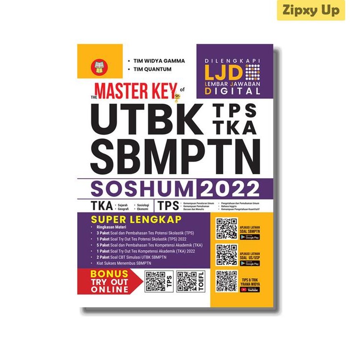

Ready Buku The Master Key UTBK SBMPTN TPS-TKA SOSHUM 2022