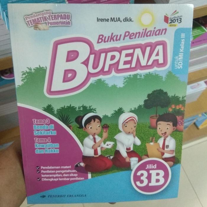 

Ready Bupena Buku Penilaian SD Kelas 3B Kurikulum 2013 Revesi Erlangga