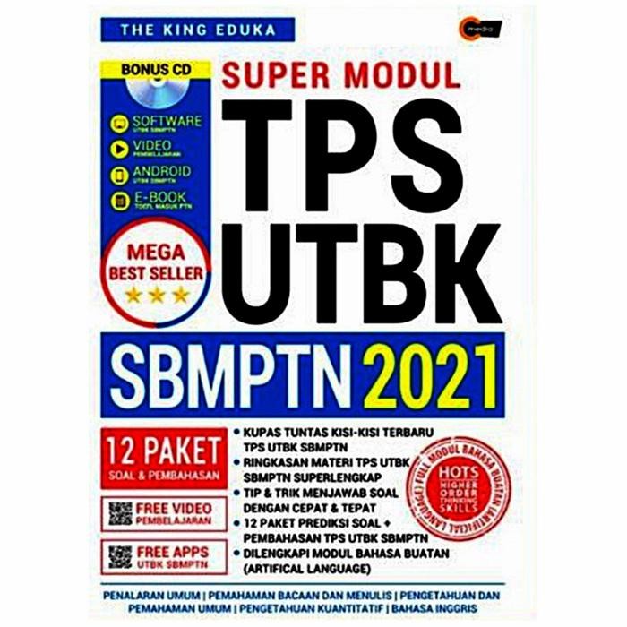 

Ready SUPERMODUL TPS UTBK SBMPTN/THE KING EDUKA/PENERBIT CMEDIA