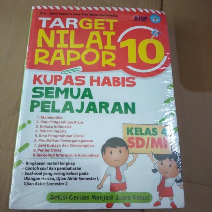 

Ready Buku Targer Nilai Rapor 10 Kelas 4 SD/MI.