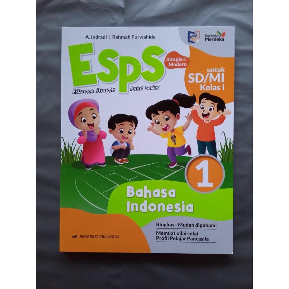 

Ready ESPS B.Indonesia K.Merdeka Erlangga SD/MI Kelas 1