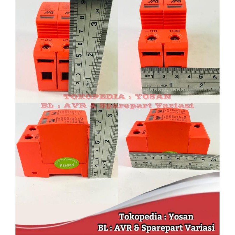 Surge Protection Device Arrest Surge Protector SPD DC 2P 500V