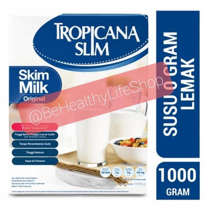 (Allthebest) Susu Tropicana Slim Original 1000 gr