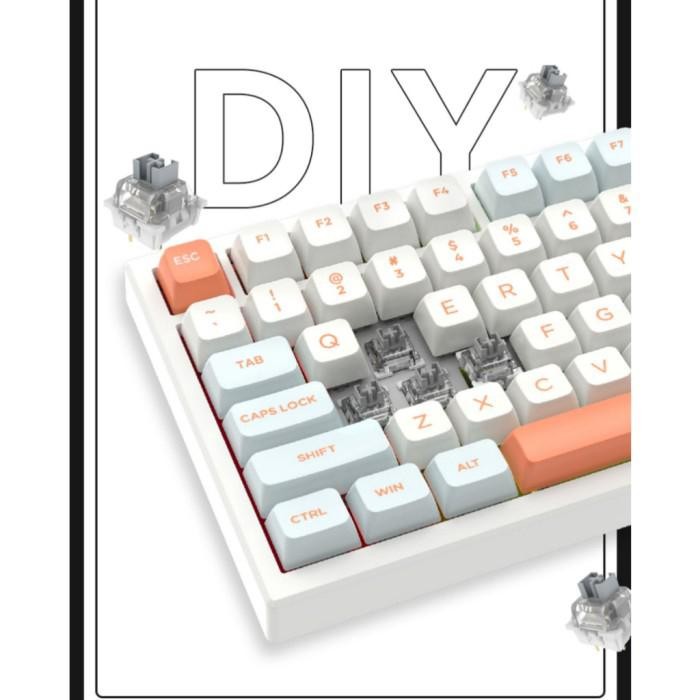 [Expert] VGN N75 / N-75 Hotswap Gasket Wired Mechanical Keyboard VGNN75 RGB