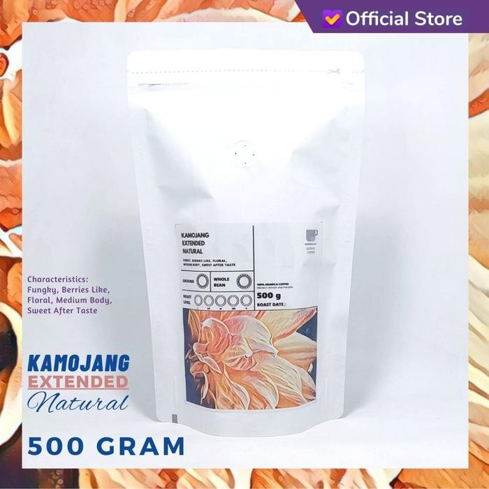 

KOPI ARABIKA WANOJA KAMOJANG EXTENDED NATURAL 500 GRAM SUTOYO COFFEE
