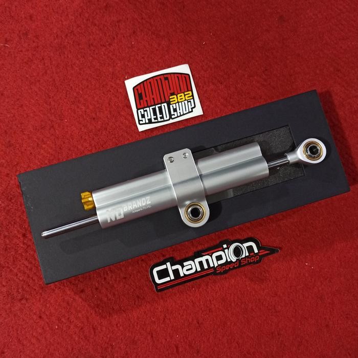 

Terlaris Steering Damper Stabilizer Stang No Brandz Type O Silver Universal