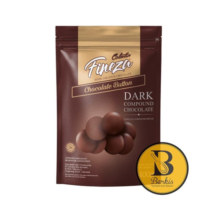 

FREShBgt- Colatta Fineza Dark Chocolate Button Compound 400 Gr / Cokelat Masak