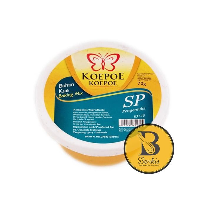 

FREShBgt- Koepoe SP 70 Gr / Kupu Kupu / Cake Emulsifier Pelembut Kue