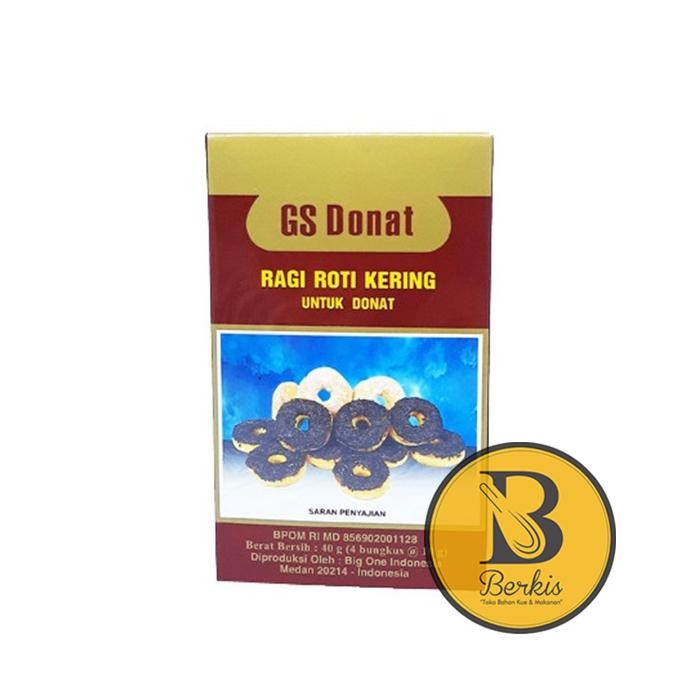 

FREShBgt- Super GS Donat 4 x 10 Gr / Ragi Roti Kering Untuk Donat