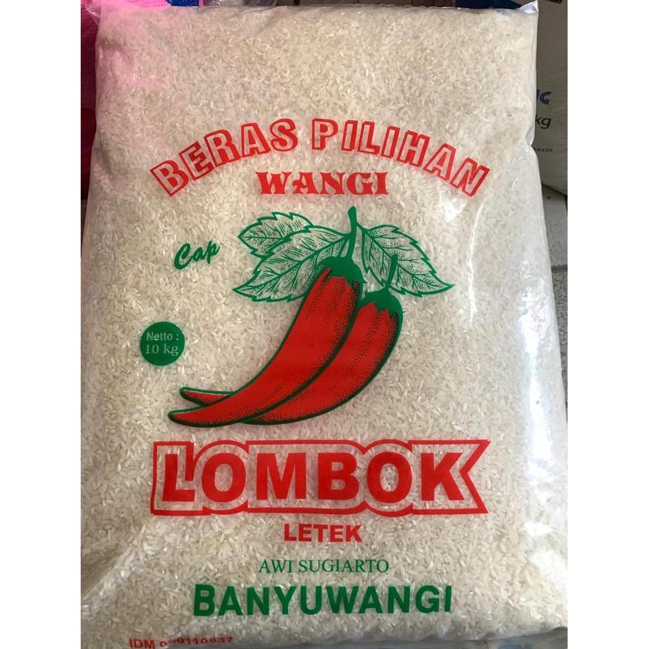 

FREShBgt- BERAS SUPER PREMIUM CAP LOMBOK 10 KG GOSEND AREA MALANG
