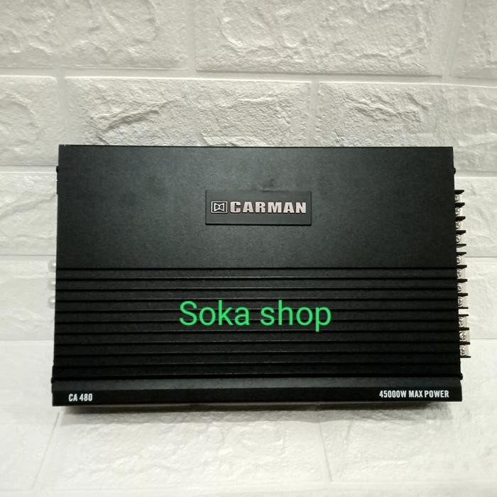 Paling Murah Power Amplifier Carman Ca-480 Mosfet 4 Chanel 45000Watt Carman 480