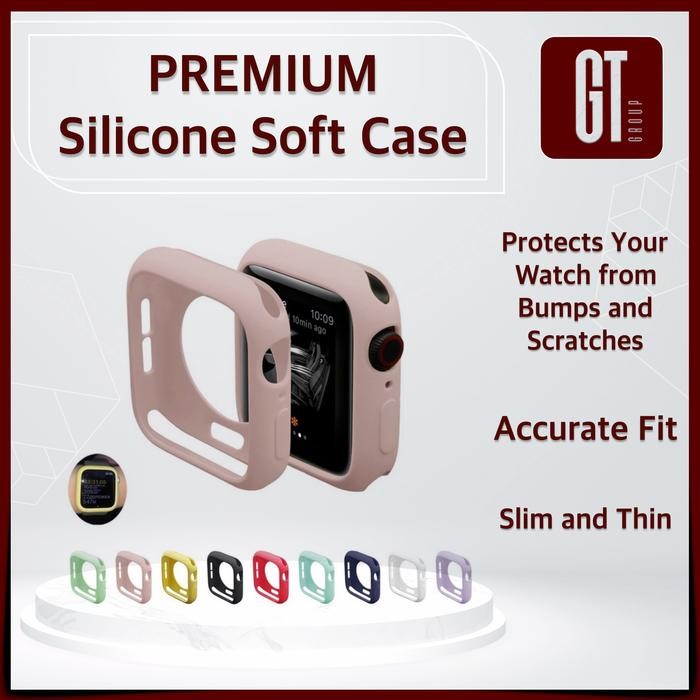 Case Silicone Apple Watch iWatch IWO SERIES 3 4 Rubber 38 42 40 44 mm