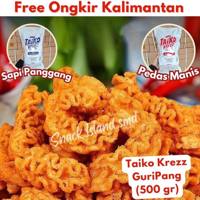 

laura.mart1 Taiko Krezz Guripang Snack Samarinda 500 gr