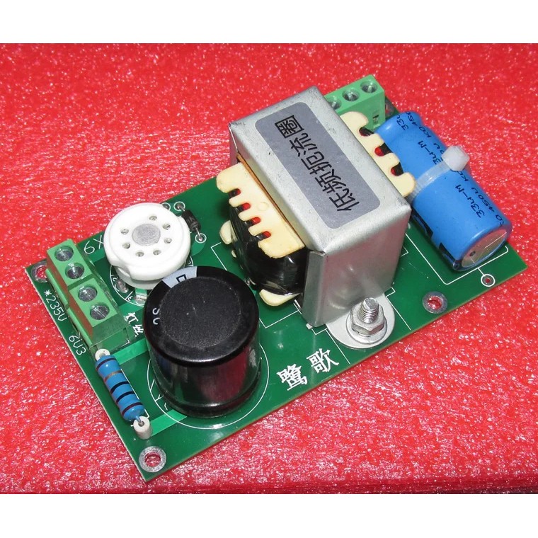 Tube 6Z4 and 6X4 Tube Rectifier Filter Power Board with Choke Coil Has Two LG216B YAXCB