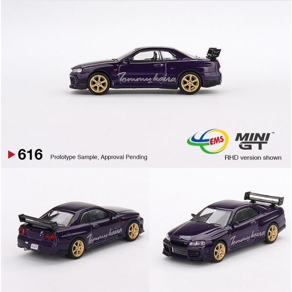 MGT00616 - Nissan Skyline GT-R (R34) Tommykaira R-z Midnight Purple