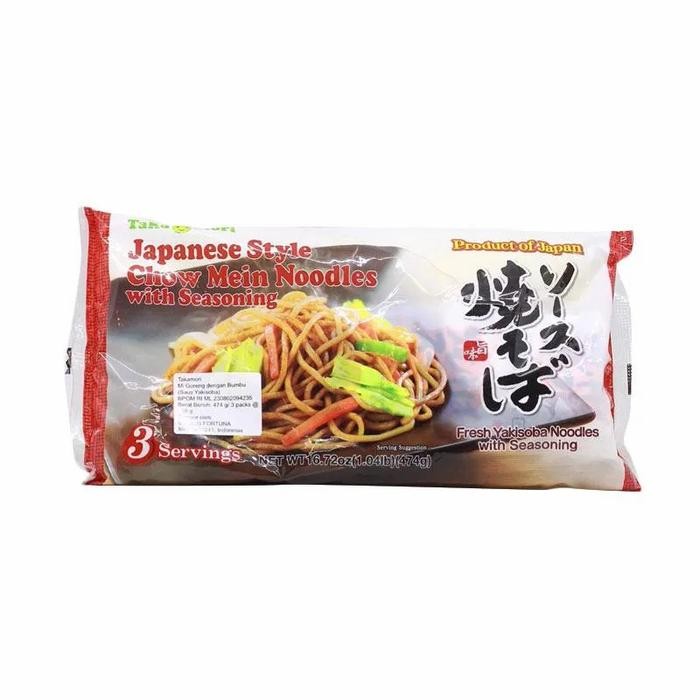 

Takamori Chow Mein Noodle Wth Seasoning 3 Pck X 158G Gratis Ongkir
