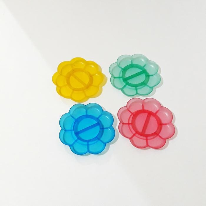 

Piring cat air transparant Palet trans