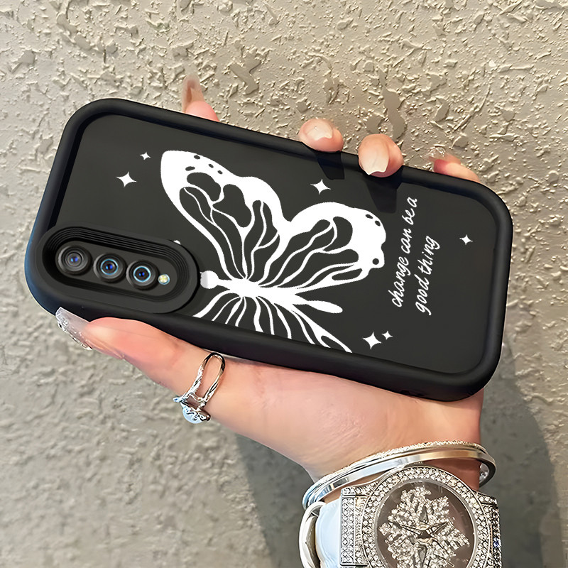 Casing Hp VIVO S1 VIVO S1 Pro Case Casing Softcase pelindung silikon lunak baru Kesing HP kupu-kupu