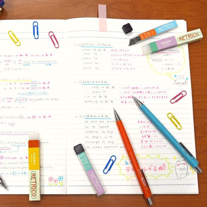 

Pensil Mekanik Sakura Retrico Mechanical Pencil