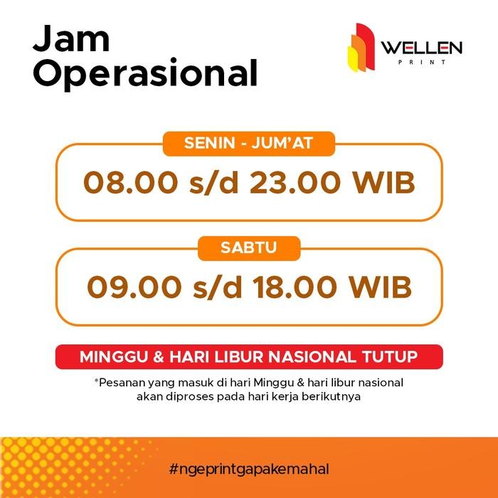 

WELLEN PRINT Cetak Menu Board Custom / Print Papan Menu Hard Cover A3 / Daftar Menu Hardcover