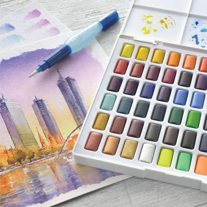 

Faber-Castell Solid Watercolour Cat Air