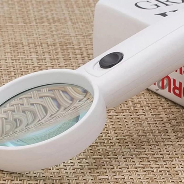 

Ezren EZ-0249 Kaca Pembesar 2 Led Multiple 4X MG6B-4