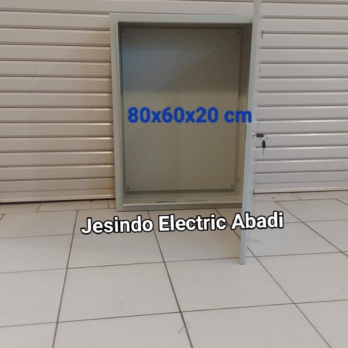 Box panel listrik 80x60x20 Cm, box panel indoor standard