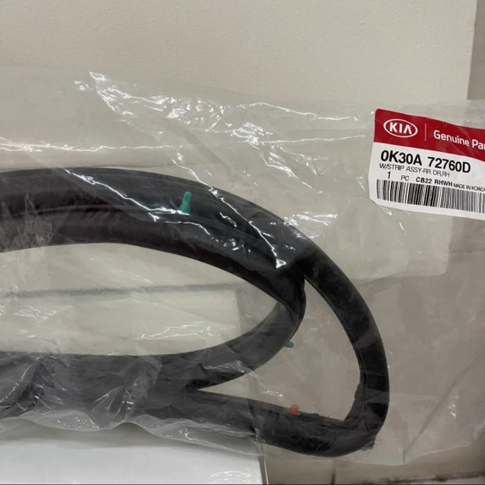 Karet Pintu Belakang Kanan Kia Rio Sf