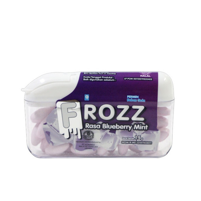 

Frozz Permen Blueberry Mint 15 gram