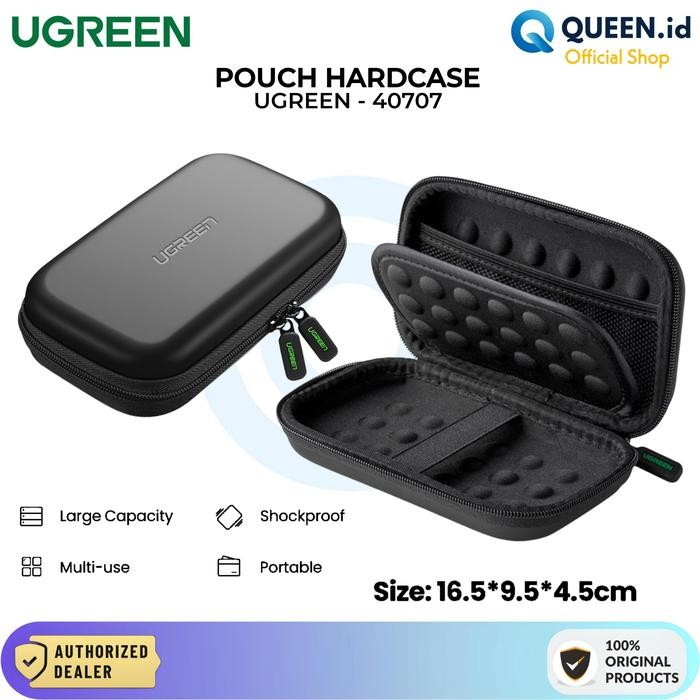 UGREEN Hardcase Storage Organizer Bag uch EVA Small Shockproof 40707