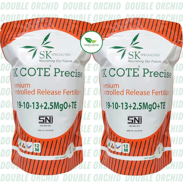 Pupuk Osmocote Merah / Sk Cote 1Kg 19-10-13+2,5Mgo+Te