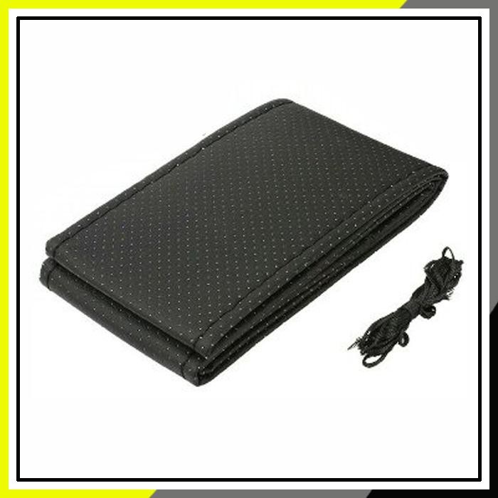 [Allthebest] Cover Setir Stir Mobil Jahit Sarung Setir Stir Mobil Kulit Jahit
