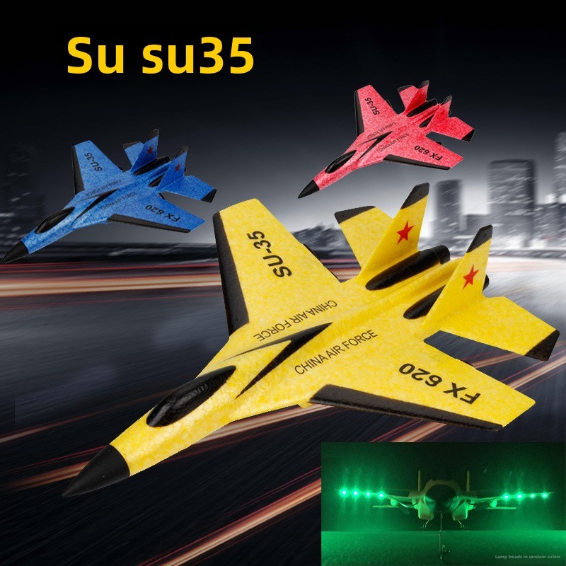 Rc Foam Aircraft Su-35 Plane 2.4G Radio Control Glider Remote Control Fighter Plane Glider Airplane