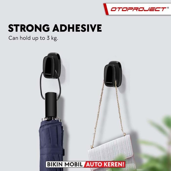 [Allthebest] OTOPROJECT CAR HOOK HANGER HOOK GANTUNGAN MOBIL MULTIFUNGSI UNIVERSAL CAR HANGER HOLDER