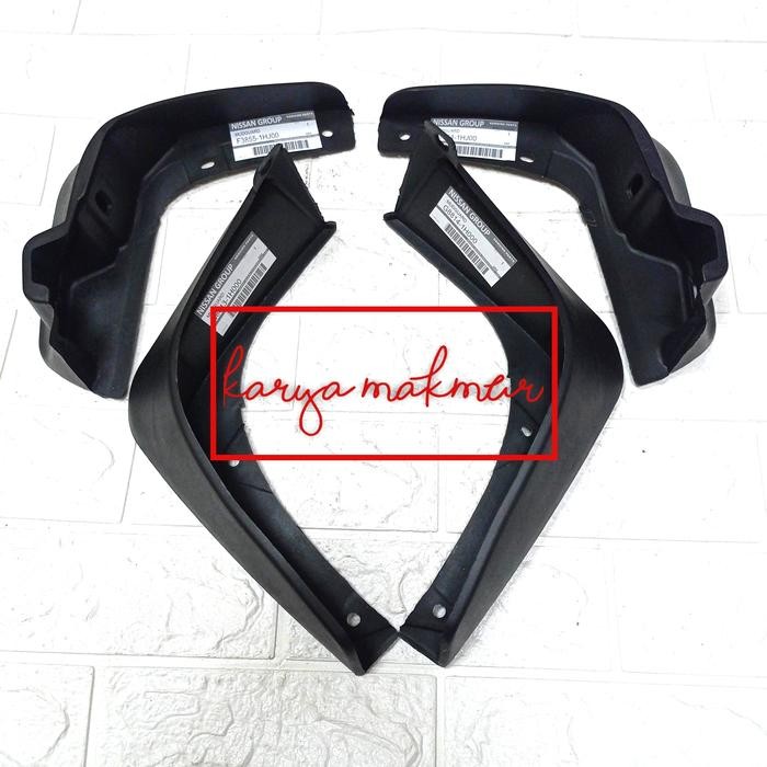 [Allthebest] March Mudguard Mud Guard Karpet Lumpur Ban OEM Nissan - Depan Kiri