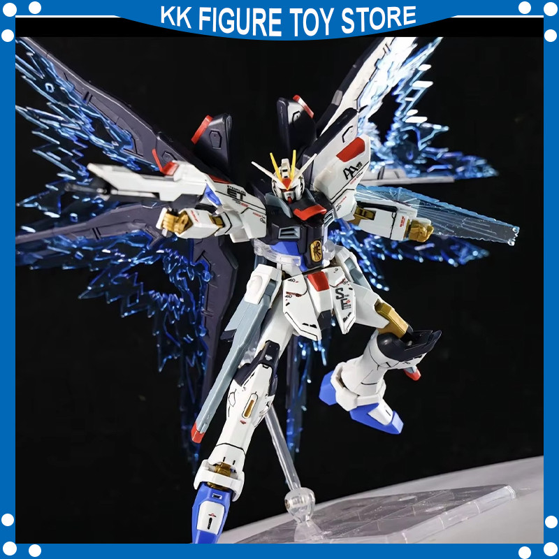 Zgmf-X20A Strike Freedom Strike Freedom With Wing Of Light Water Pat  Assembly Action Figures Robot