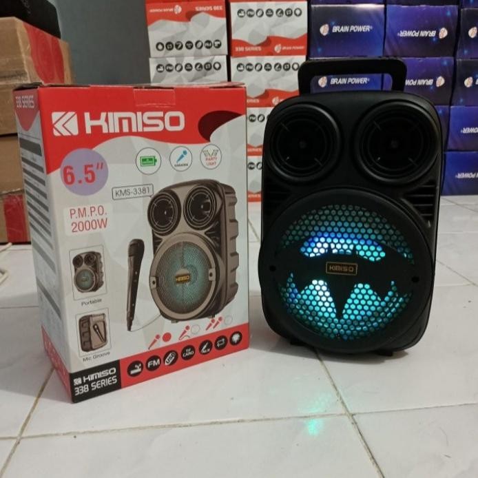 (Allthebest) Speaker Bluetooth Portable 6,5 inchi Kimiso 3391 / Series Batman
