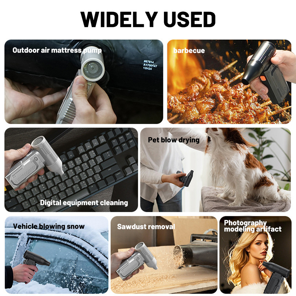 Mini Turbo jet fan 80000RPM 130000RPM Electric Jet Fan Air Blower Car Computer Cleaning Tool