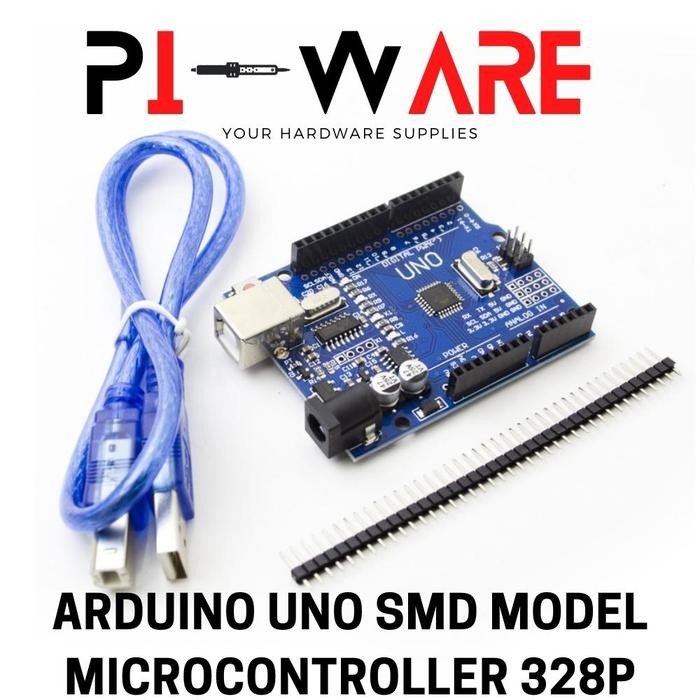 Buruan,. Compatible Arduino Uno R3 Model Ic Smd Atmega 328P Microcontroller