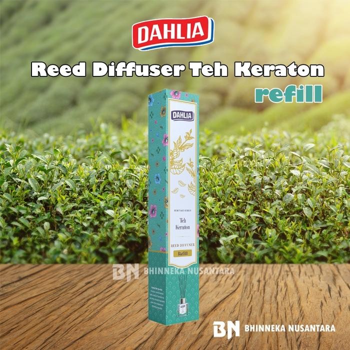 Dahlia Reed Diffuser Teh Keraton Refill