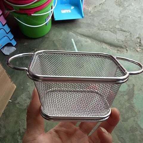 Mini Fryer Basket French Fries - Keranjang Tempat Saji Kentang Goreng