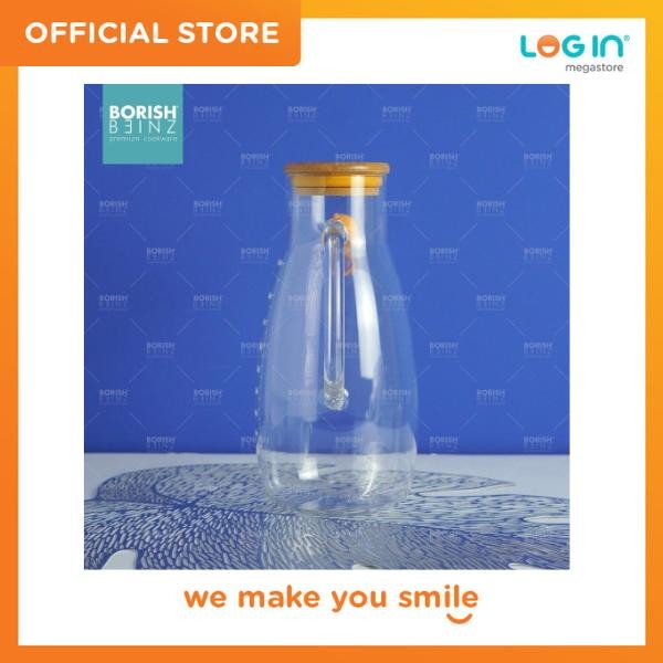 BORISH BEINZ-BOTOL MINYAK-LX-9 GLASS OILPOT 1000ML