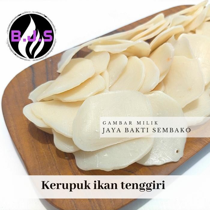 

kerupuk ikan mentah tenggiri 1kg New