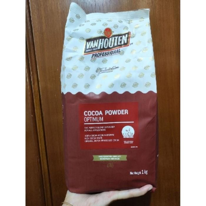 

PREMIUM Van Houten Optimum Cocoa Powder 1 Kg Coklat Bubuk Van Houten