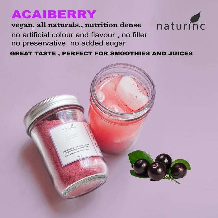 

PREMIUM Acai Berry powder bubuk acai berry mulberry mixed berry strawberry