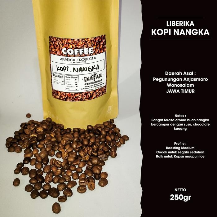 

PREMIUM Biji dan Bubuk Kopi Liberica Arjuno rasa Nangka