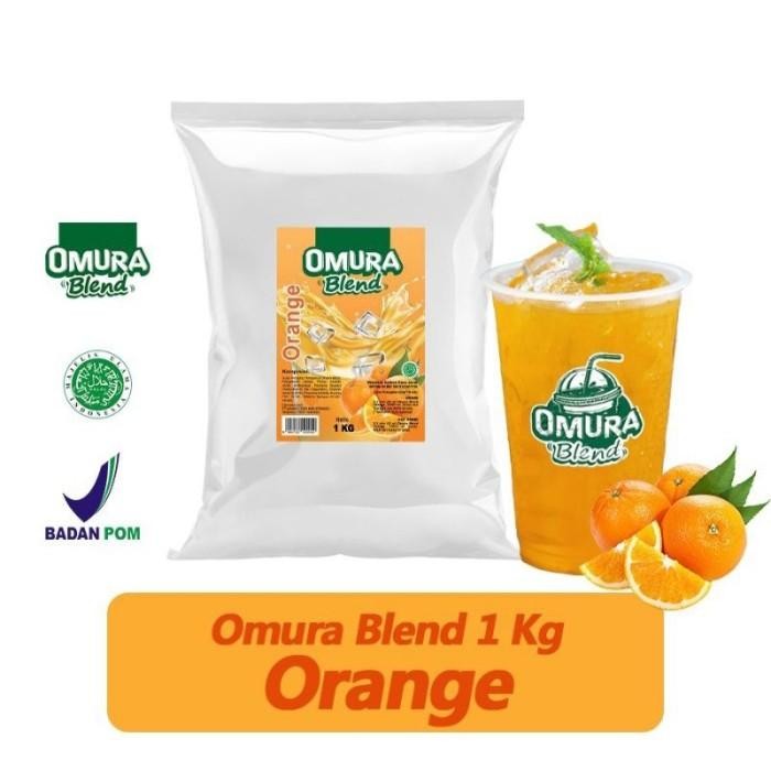 

PREMIUM OMURA Blend Bubuk Minuman Rasa Orange / Jeruk Powder Drink 1 Kg Omura Powder