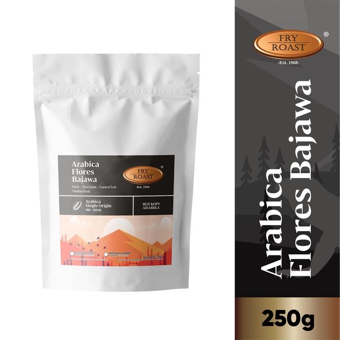 

PREMIUM KOPI ARABIKA FLORES BAJAWA 250 GRAM (BIJI/BUBUK)