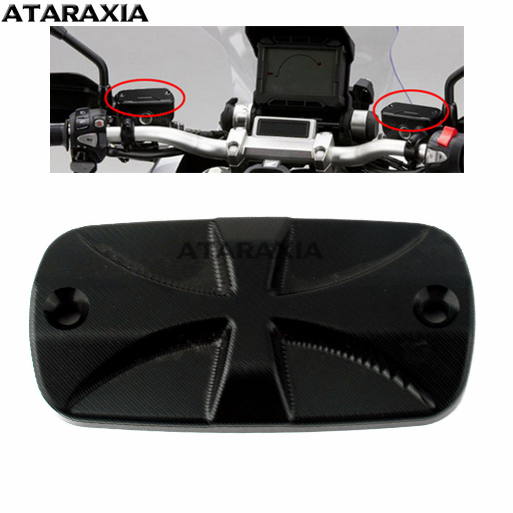 CNC Black Cross Clutch Brake Fluid Reservoir Cap For Suzuki Boulevard C50 Volusia 800 C90 M109R C109